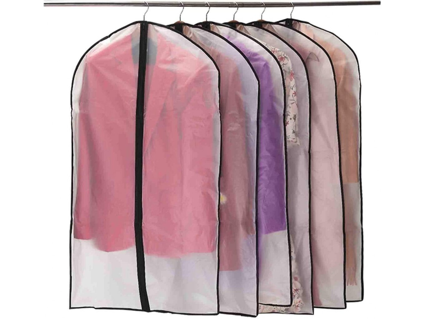 Husa de protectie pentru costum, Zola®, cu fermoar, 60x90 cm, gri Husa de protectie pentru costum, Zola®, cu fermoar, 60x90 cm, gri